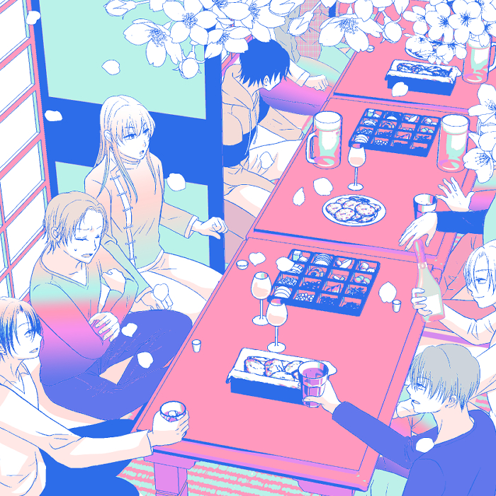 【桜町商店街青年部】花見と名物