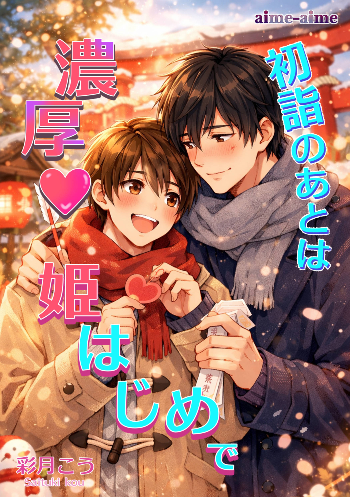 初詣のあとは濃厚❤姫はじめで